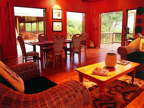 Hluhluwe Lodge -Lounge 